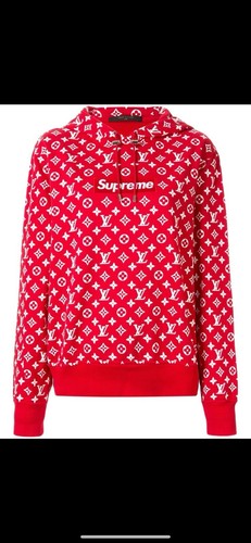 Hoodie louis vuitton supreme - louis, x
