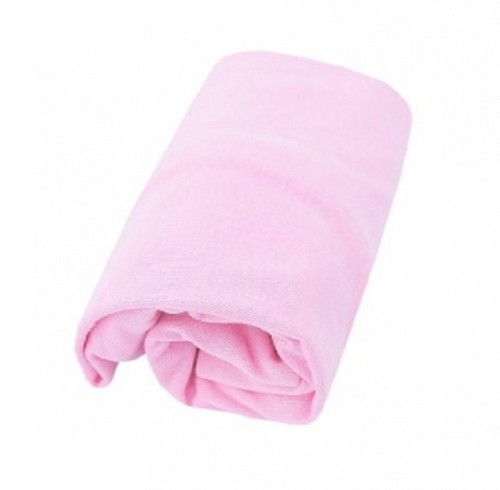 Drap housse rose pour matelas - drap,