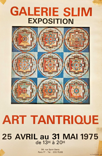 Art tantrique affiche - art,