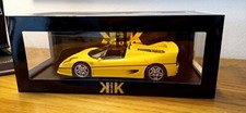 Ferrari F50 Cabriolet KK scale 1/18 - Miniature Jaune- Rare En Boîte Collector 