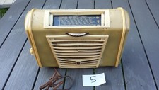 5/ Ancien rare poste radio PHILIPS en métal modèle 291 U