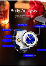 ?? Innovation sur votre poignet ⌚ Montre avec lampe de poche & briquet intégré