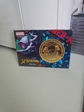Zenka Spider Man 60th Amazing Years Anniversary Coin Card 166/ Spm01-gd04