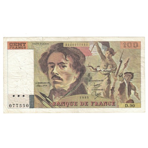 France 100 francs delacroix - france,,