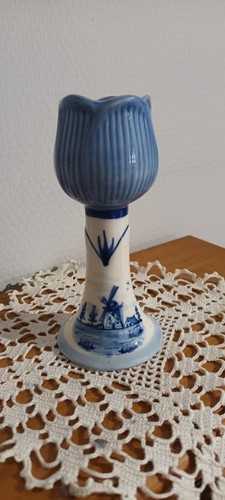 Vase soliflore tulipe faience - soliflore,