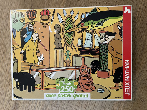 Puzzle tintin trésor de - tintin,
