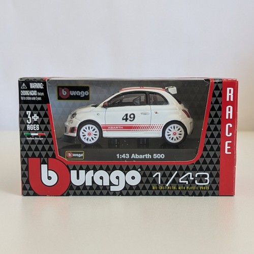 Fiat 500 abarth bburago 43 - fiat,