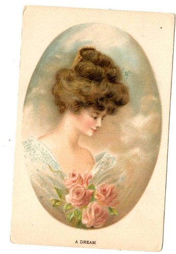 Postcard aquarelle series - postcard, l&