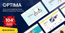 Optima Prestashop Theme Multipurpose ECommerce Template, Création Site Web & SEO