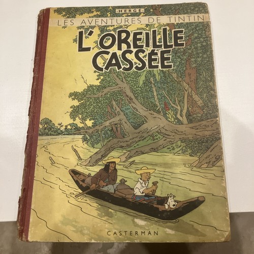 Tintin oreille cassée - tintin,