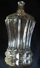 ANCIENNE BOUTEILLE DE VIN ALCOOL VIDE EN VERRE PAR POSARELLI  ITALIE rf : D2109