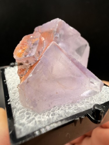 Lavender fluorite crystal - lavender,