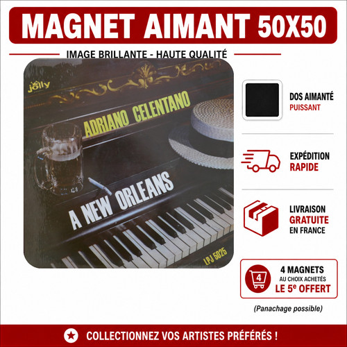 Magnet adriano celentano - adriano, 5x5