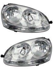 PHARE AVANT GAUCHE + DROIT ELECTRIQUE POUR VW GOLF V, JETTA III 10.03-10.10 H7