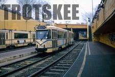 35mm Slide BELGIUM Brussels Bruxelles Tram Strassenbahn 7745 1998 Original