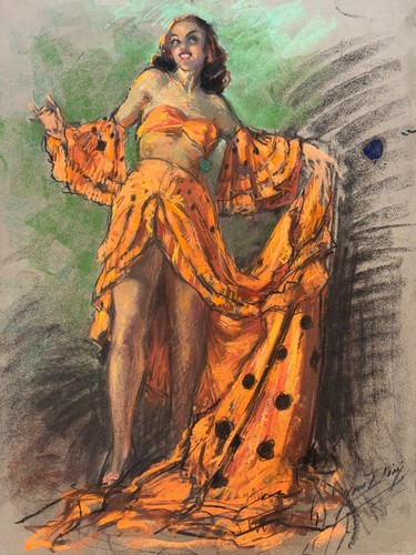 Curiosa gitane flamenco dessin - gitane,