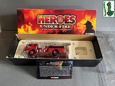 Seagrave K Baltimore Corgi Heroes 1/50 Miniature Car Fire Truck