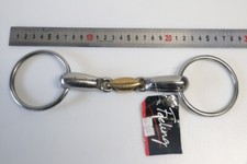Mors Cheval 2 anneaux Anatomic double brisure en Cyprium FEELING 600279125 125mm