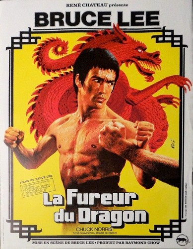 Fureur dragon affiche - dragon,