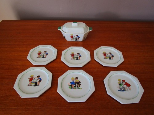 Assiettes soupière - +,