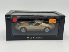 Slot Car 1/32 Autoart " Lamborghini Miura Sv Gold " Réf. 13112