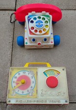 vintage lot ancien jouet fisher price