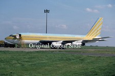 Aircraft Slide - Sierra Trans Air B.720-022 N7225U @ STN 1986    (A034)