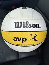 Wilson Official AVP Replica Volleyball Game Ball WTH4670 Yellow White Black