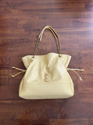 Sac cuir jaune - cuir, yves