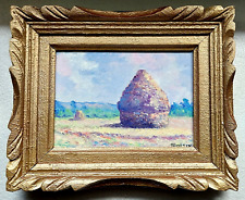 tableau huile impressionniste