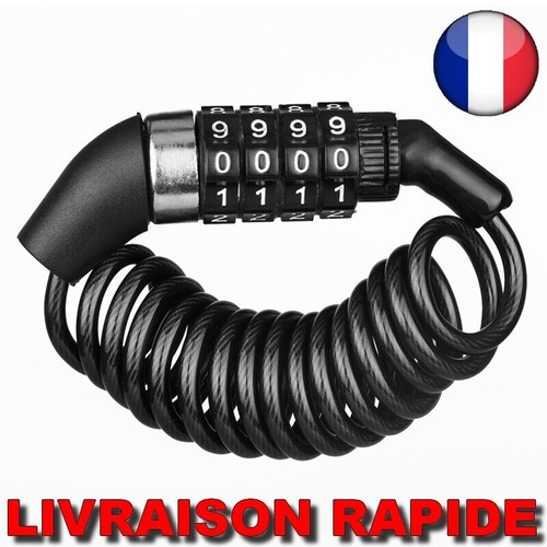 Serrure vélo sécurité code - serrure,