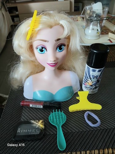 Disney tête coiffer elsa - à,