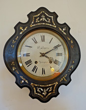 horloge pendule oeil de boeuf