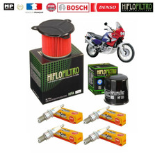 Pack Révision Filtre Huile Air Bougie HONDA XRV 750 Africa Twin RD04 1990-1992 