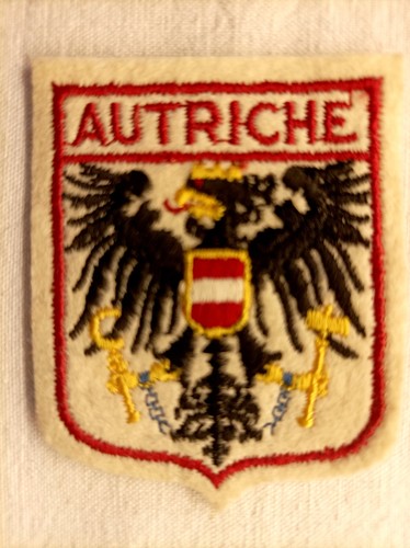 écusson autriche feutrine - autriche, en