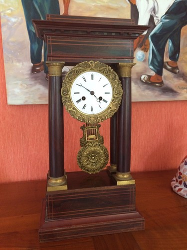 Tres grande pendule portique - grande,