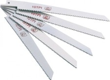 Set de 5 lames bois pour scie