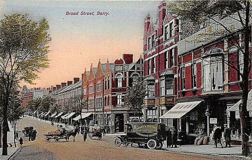 Carte postale barry broad st - carte,