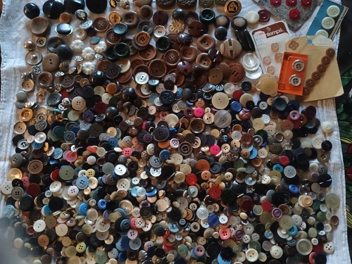 Gros lot boutons vrac - gros,