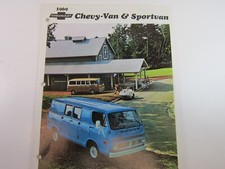 1969 Chevrolet Chevy-Van & Sportvan Original Sales Brochure
