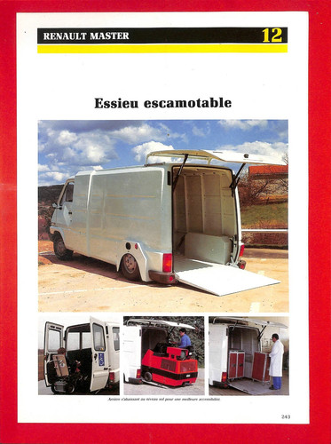 Renault master essieu - renault, /