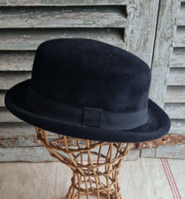 ANCIEN CHAPEAU MIXTE NOIR TRES