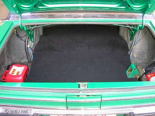 Tapis coffre pour - de,