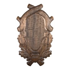 Ecusson de bois pour trophée