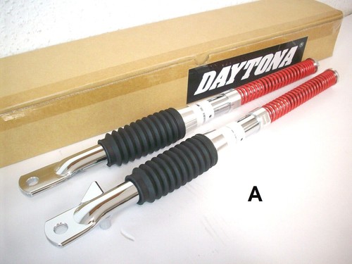Fourche hydraulique amortie
