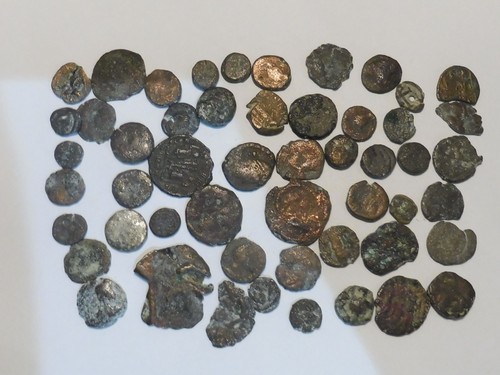 Lot monnaies antique a - monnaies,