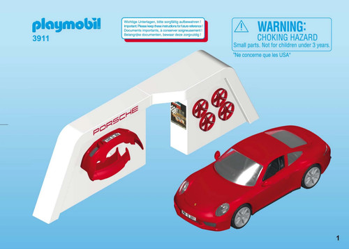 Playmobil 3911 voiture porsche - playmobil,