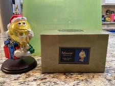 Polonaise Kurt Adler M&M’s Yellow Fellow AP1326 Blown Glass Christmas Ornament !