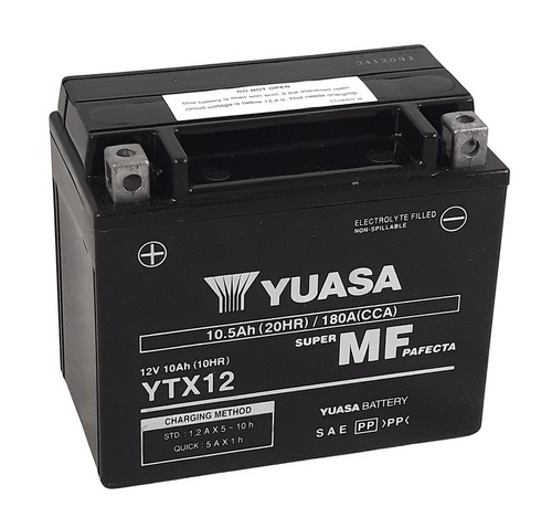 Batterie yuasa ytx12 10 - batterie, v