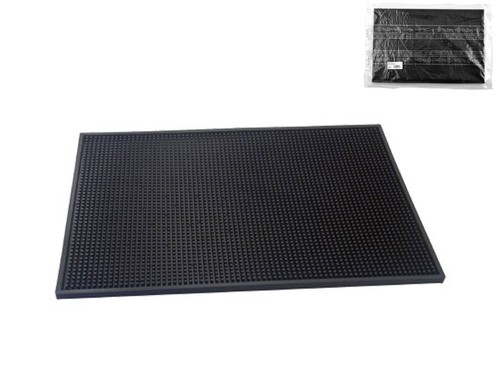 Tapis repose verre noir - de, repose-verre
